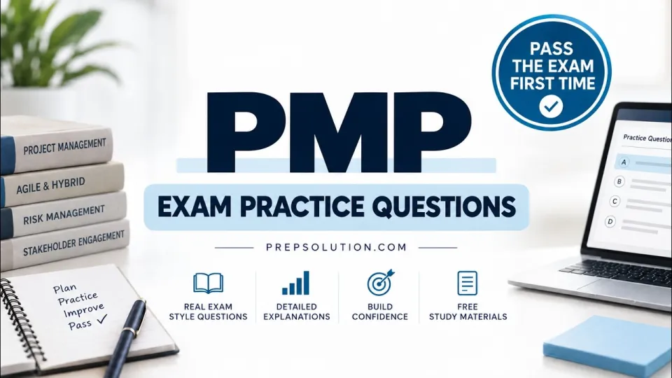 PMP Practice Questions What Are the Best Types and How to Use Them Effectively